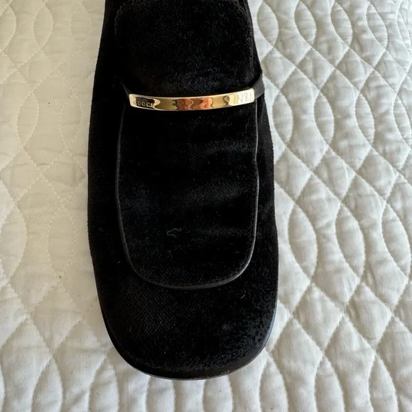 Gucci velvet loafers. Brown size 37 1/2. - Picture 8 of 10